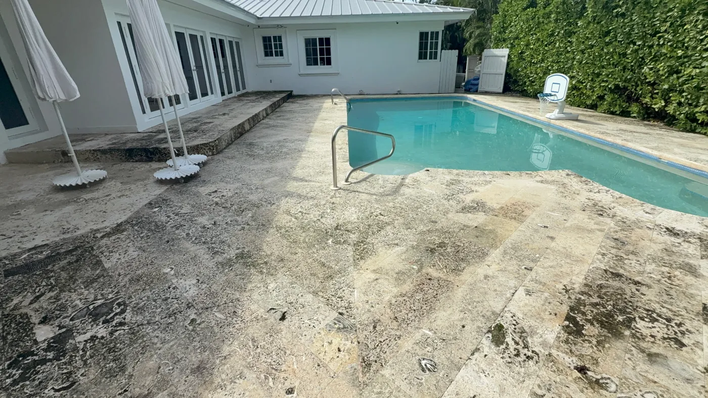 Pool Deck Sealing before